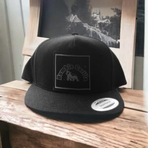 Black snap back w/patch