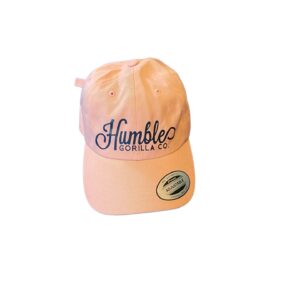 Humble Gorilla dad hat in pink and navy